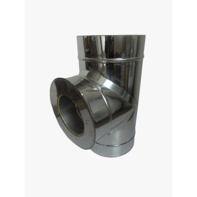 T-kus 90° trojvrstvový 25mm